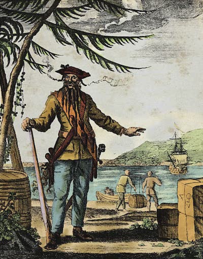 Edward 'Blackbeard' Teach - Edward Blackbeard Teach (1736)
